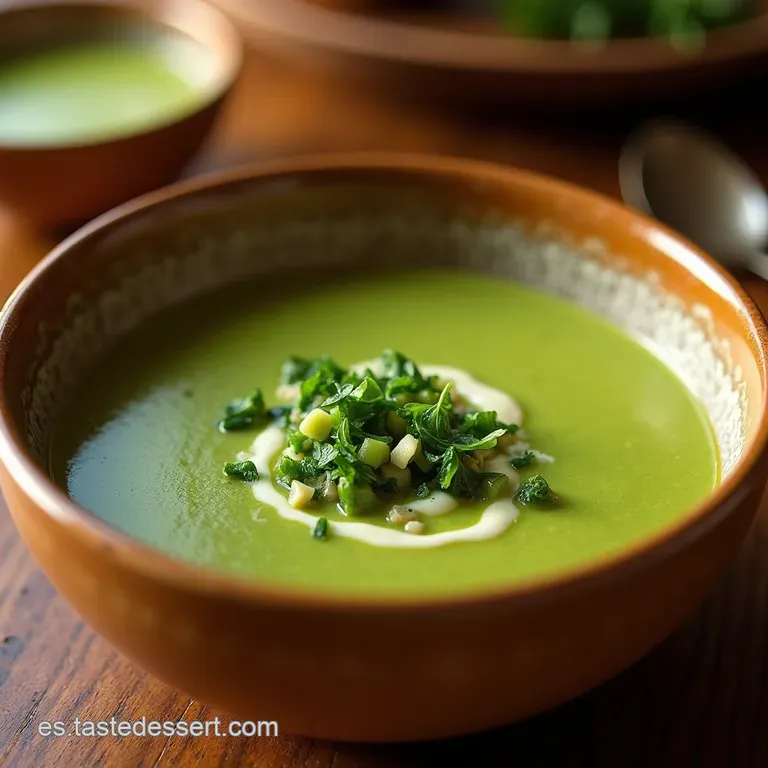 El Secreto Verde Sopa Crema De Zucchini Keto Sedosa Y Profunda presentation