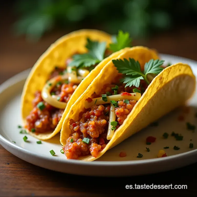 Tacos de Suadero de Soya Veganos El Sabor Callejero Aut&eacute;ntico Sin Culpa
