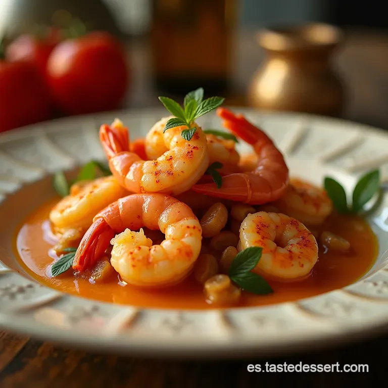 Suquet De Rape Con Gambas Y Calamar a La Catalana presentation