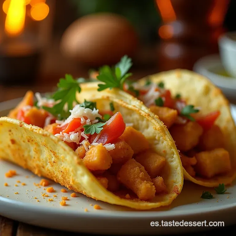 Los Crujientes Del Mar Tacos De Pescado Capeado Estilo Baja California presentation