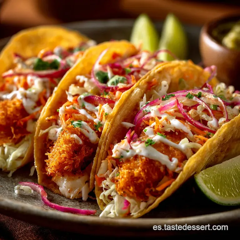 Tacos De Pescado Estilo Baja El Secreto Crujiente De La Costa Mexicana presentation
