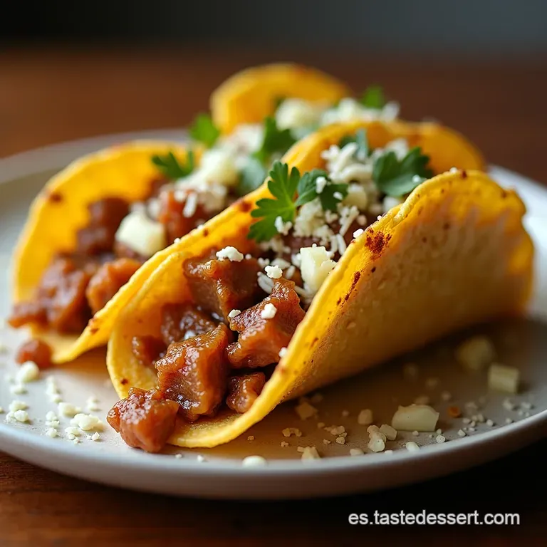 Tacos Dorados de Carne Molida Estilo Oscar