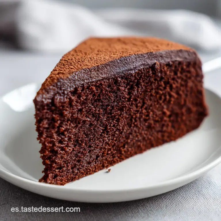 Tarta de Chocolate Terciopelada