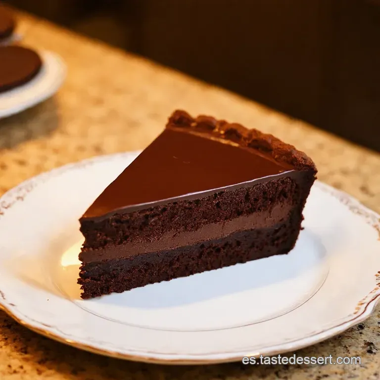 Tarta De Chocolate Y Galletas Sin Horno presentation