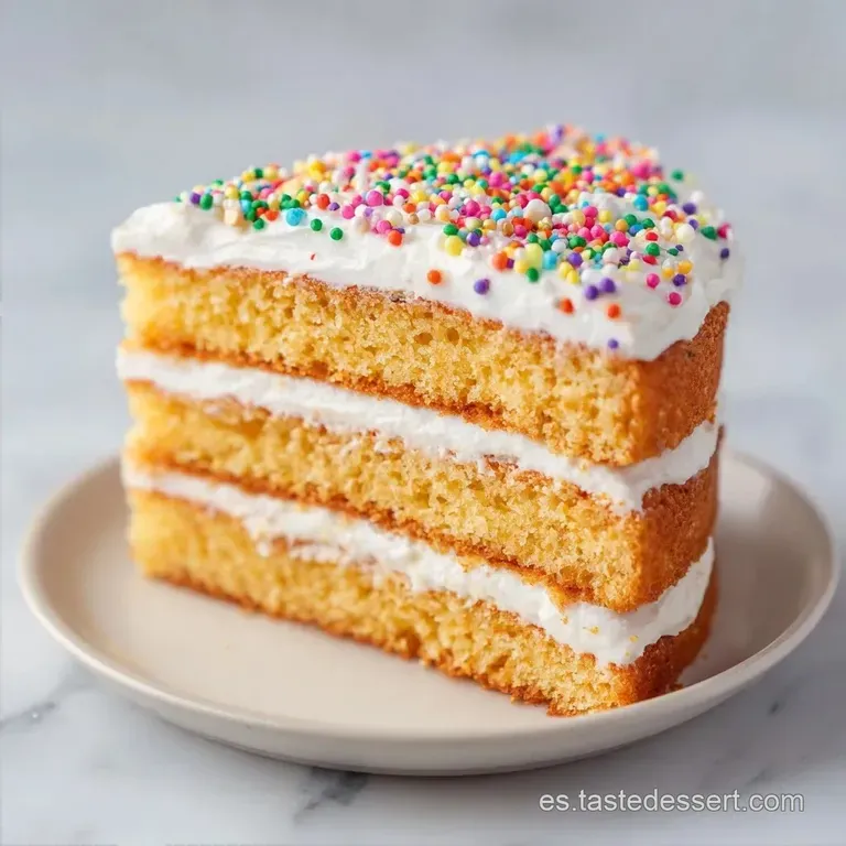 Tarta de Cumplea&ntilde;os Tradicional: Esponjosa y Casera