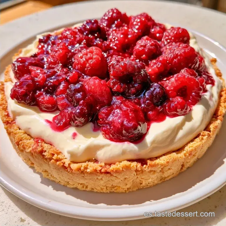 Tarta de Fresa Y Saúco Cremosa