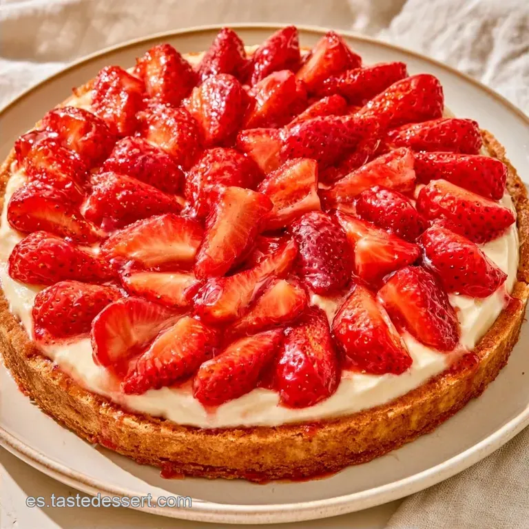 Tarta De Fresas Con Mascarpone: Sin Horno