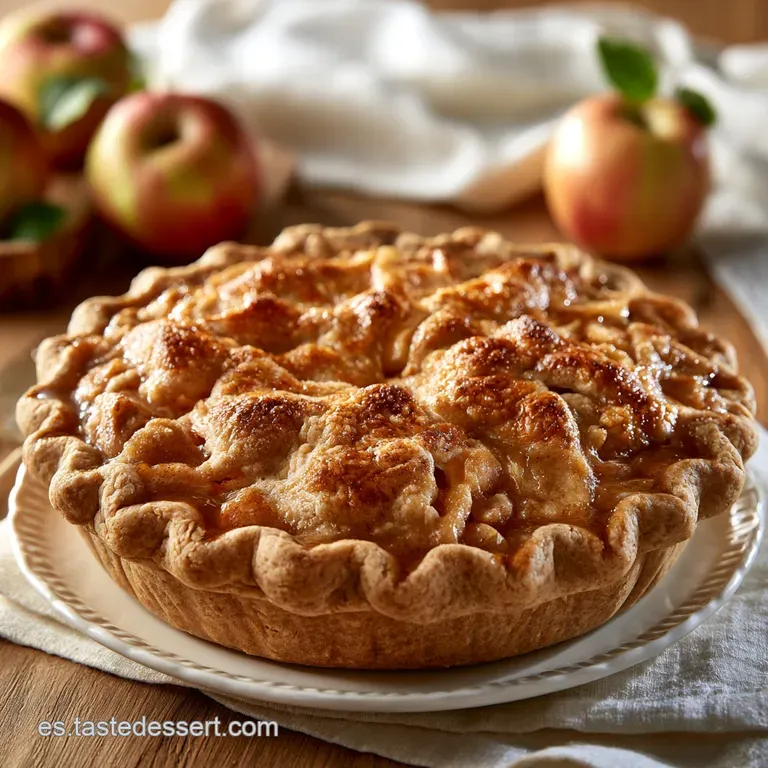Tarta de Manzana Cl&aacute;sica: Base Crujiente