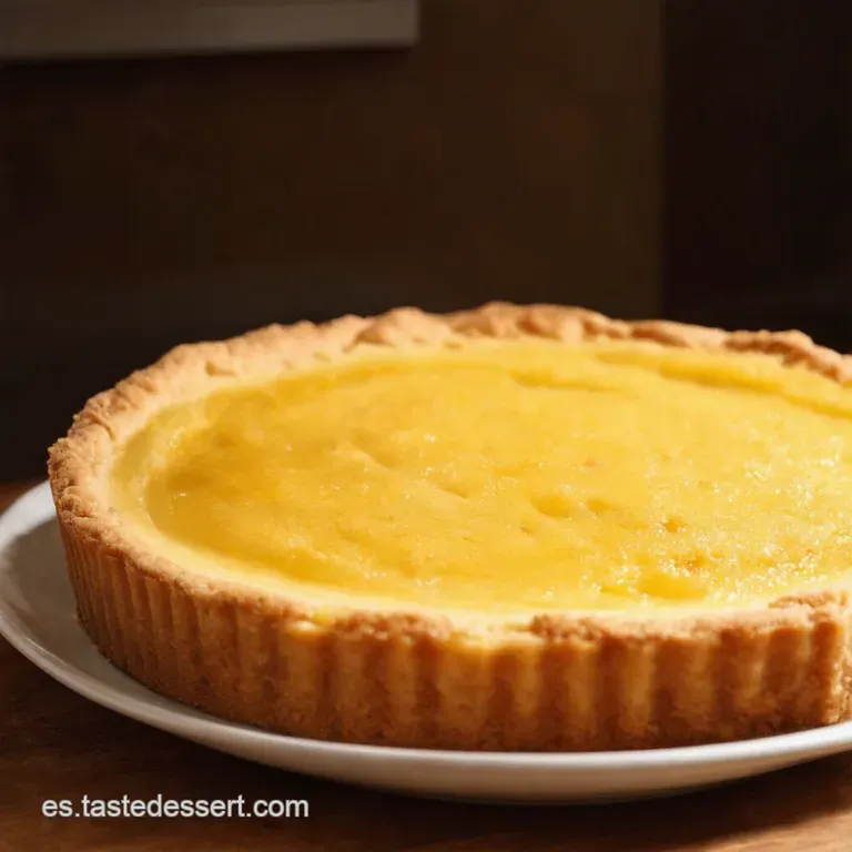 Tarta De Manzana R&uacute;stica presentation