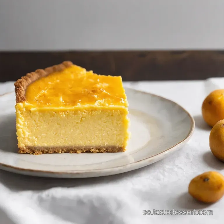 Tarta de Melocot&oacute;n de Verano