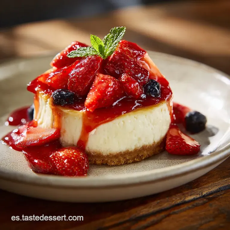 Tarta de Queso Horneada: Centro Sedoso