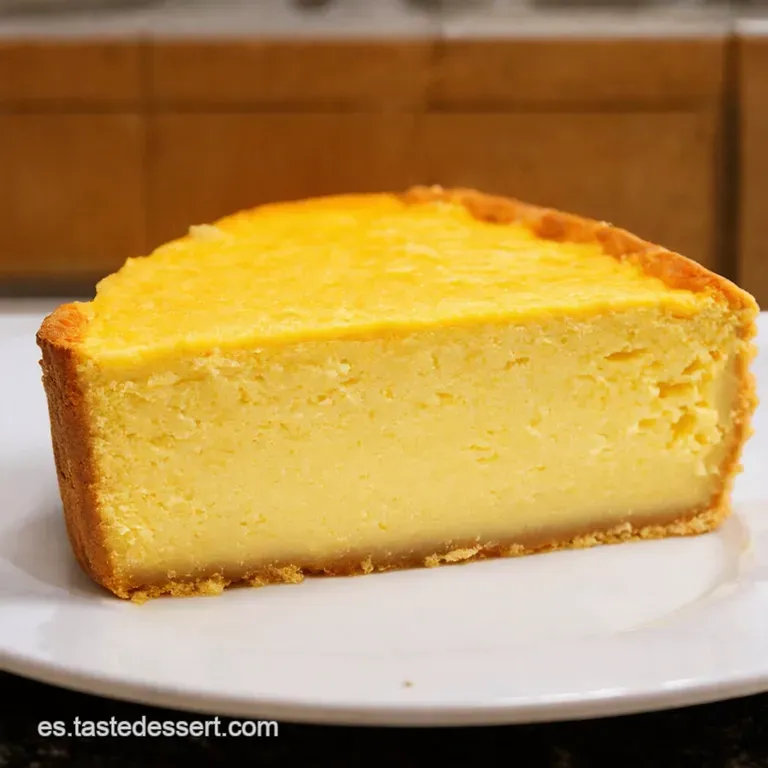 Tarta De Queso Cremosa Al Estilo La Vi&ntilde;a Con Truco presentation