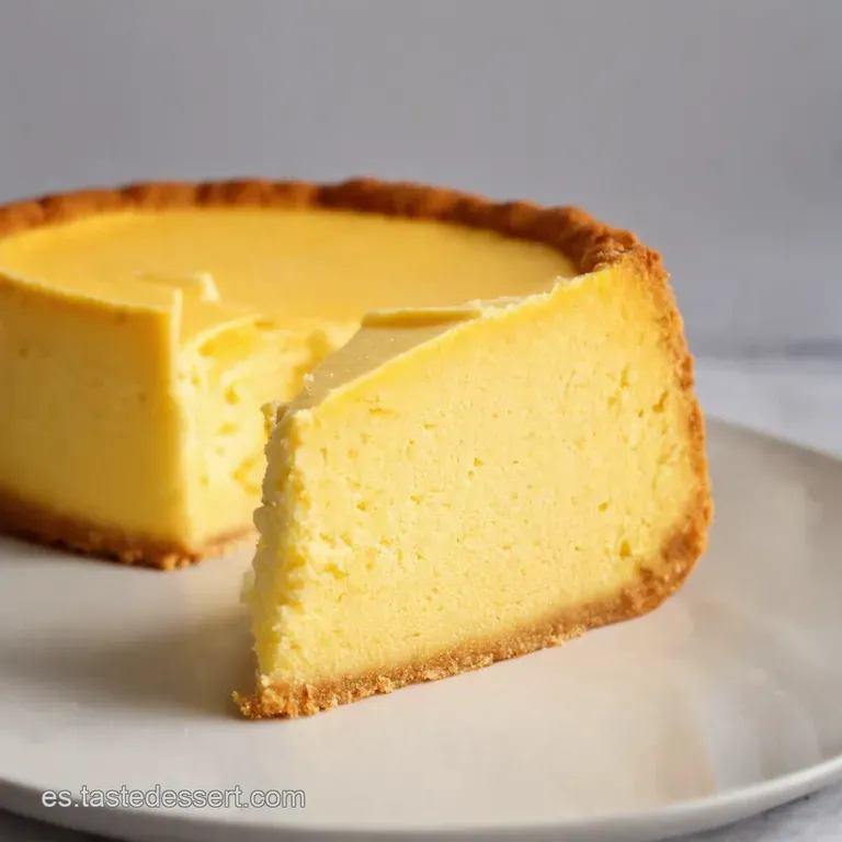 Tarta de Queso Cremosa al Estilo La Vi&ntilde;a Con Truco
