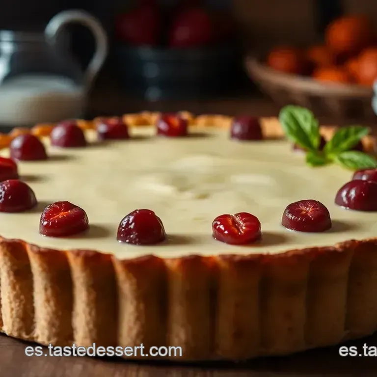 Tarta de Queso Cremosa con Fresas de Verano