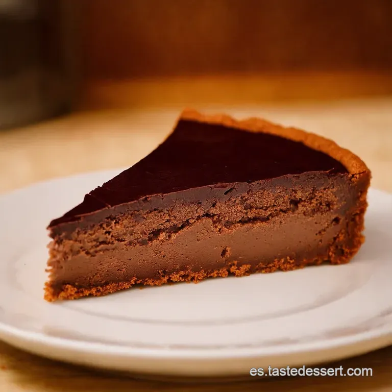 Tarta Delicia De Chocolate Con Leche Y Caramelo Salado presentation