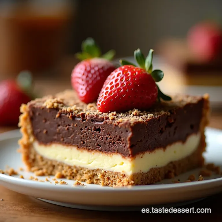 Tarta Tres Chocolates Espectacular Al Estilo Blondie Kit presentation