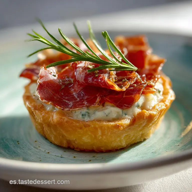 Elegant slice of holiday tart with a perfectly golden crust and glistening cranberry topping, served on a delicate porcela...