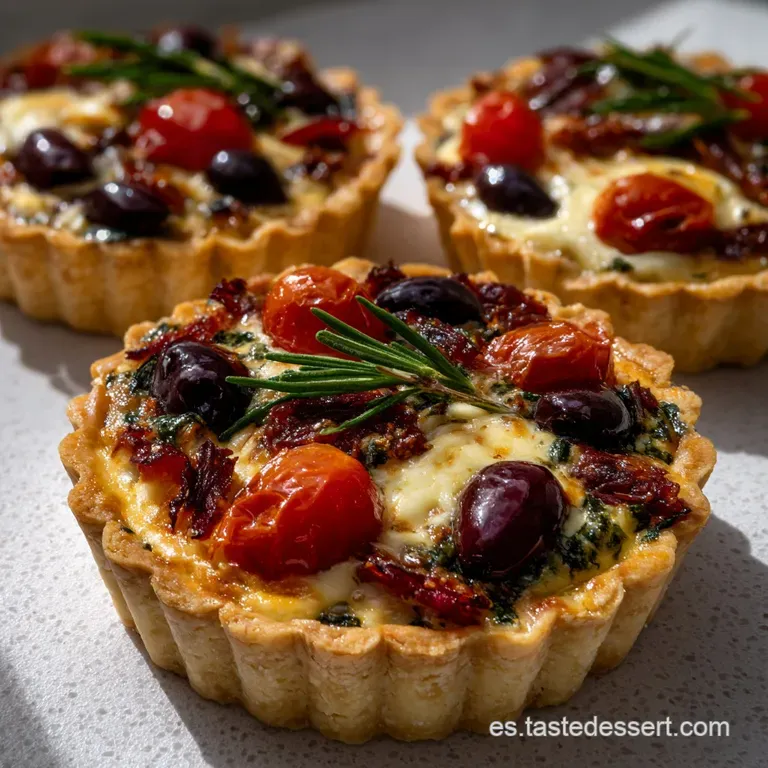 Tartaletas Saladas con Relleno Cremoso