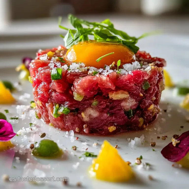 Tartar De Carne: Receta Original