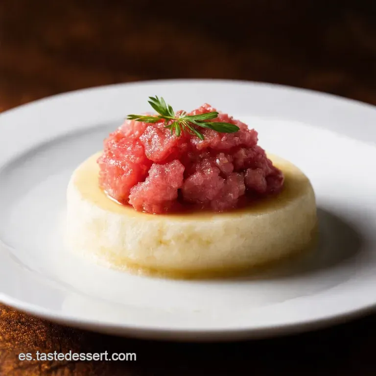 Tartar de Fuet a la Catalana Toque Moderno