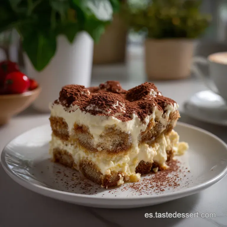 Tiramis&uacute; Receta F&aacute;cil Paso a Paso