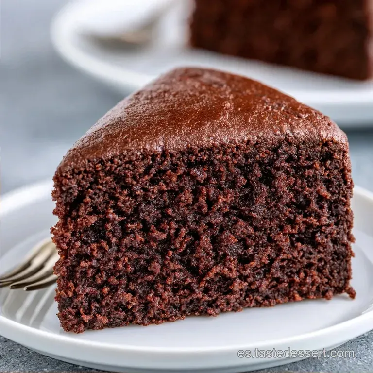 Torta De Chocolate Amargo Cremosa