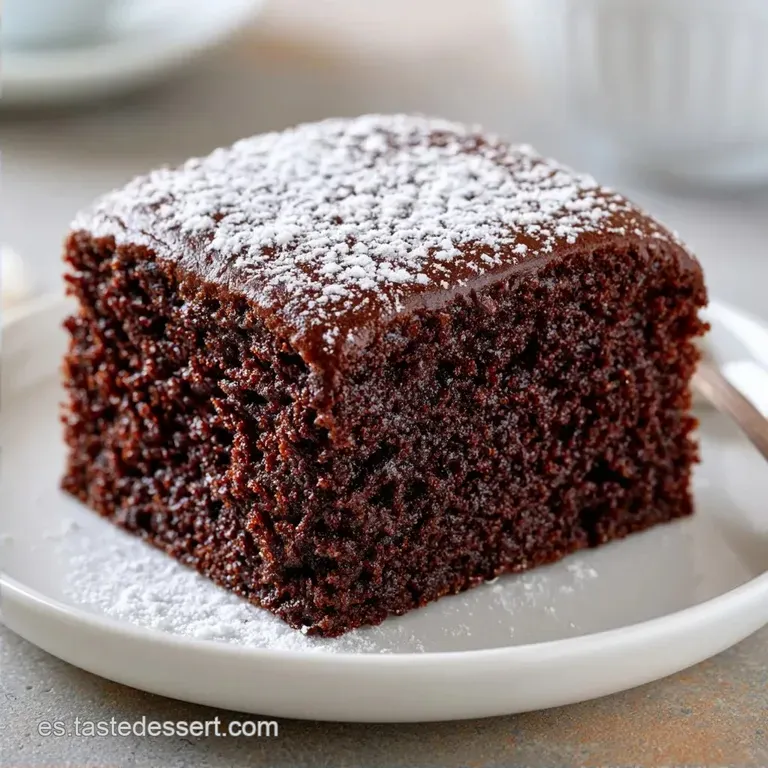 Torta De Chocolate: Receta H&uacute;meda