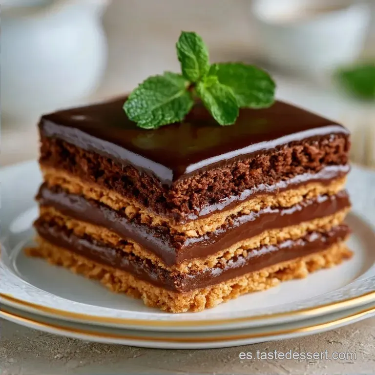 Torta De Tres Chocolates Sin Horno