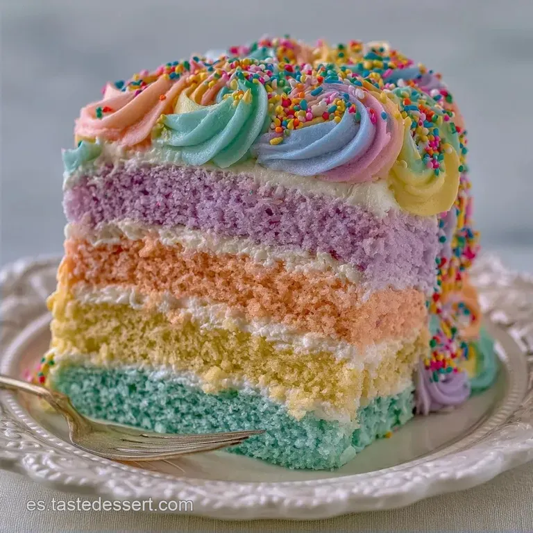 Torta de Unicornio: Esponjosa y Vainilla