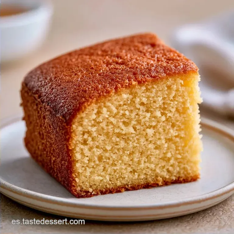 Torta de Vainilla Esponjosa