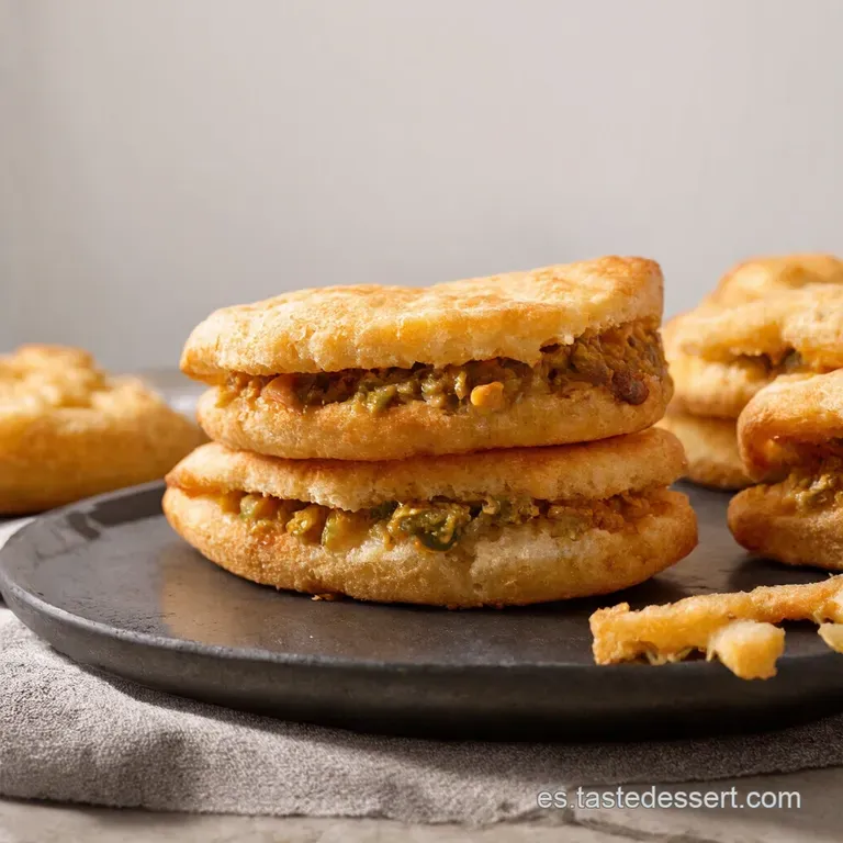 Torta Frita Rellena de Carne El Abrazo Uruguayo