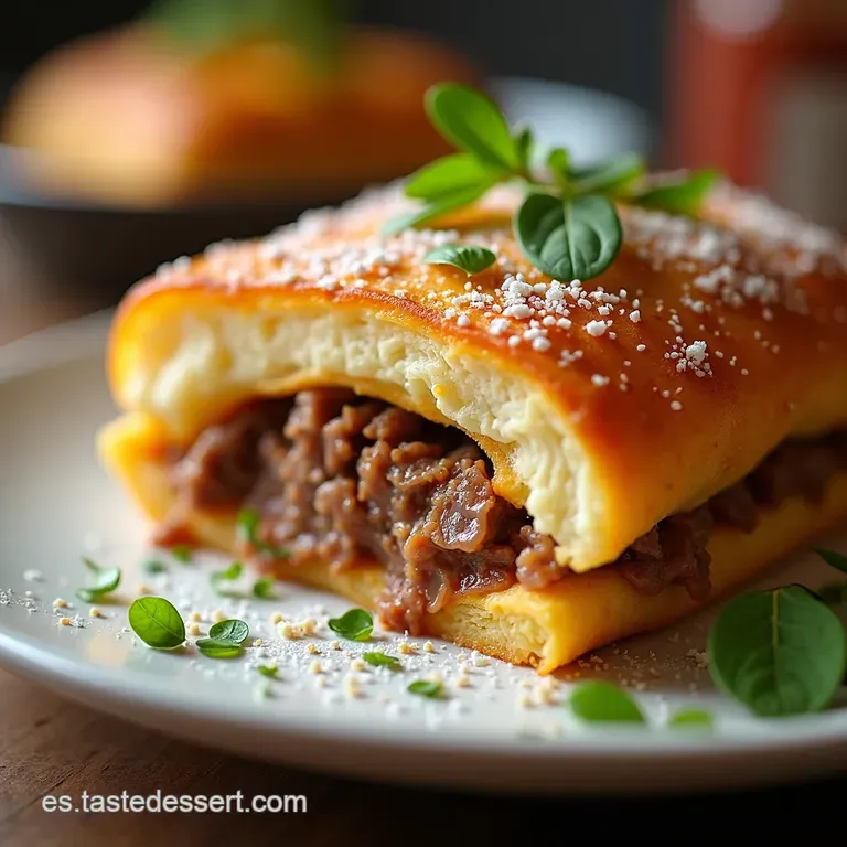 Torta Pascualina Criolla Carne y Acelga Argentina