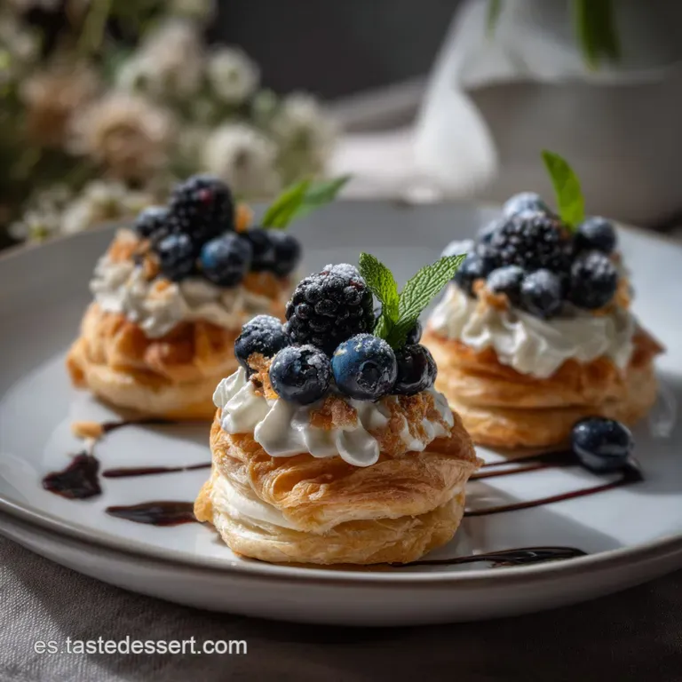 Volovanes Rellenos Cremosos de Marisco